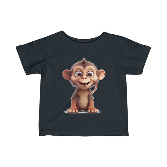 Goldie the Monkey - Infant Fine Jersey Tee