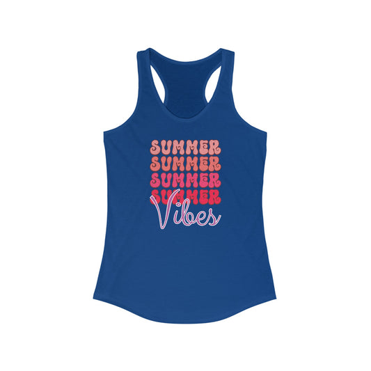 Summer Vibes - Women's Ideal Racerback Tank