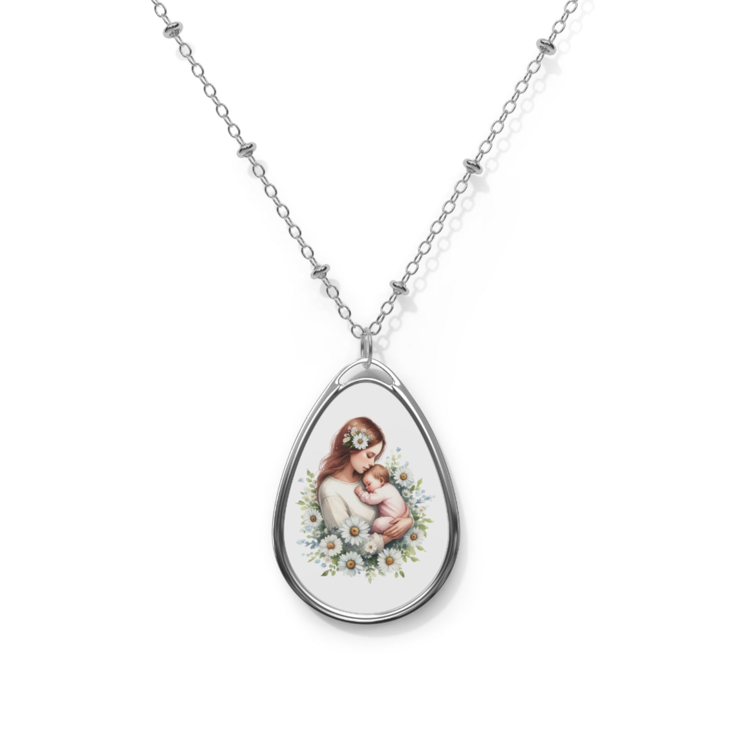 Mothers Day - Oval Necklace 07