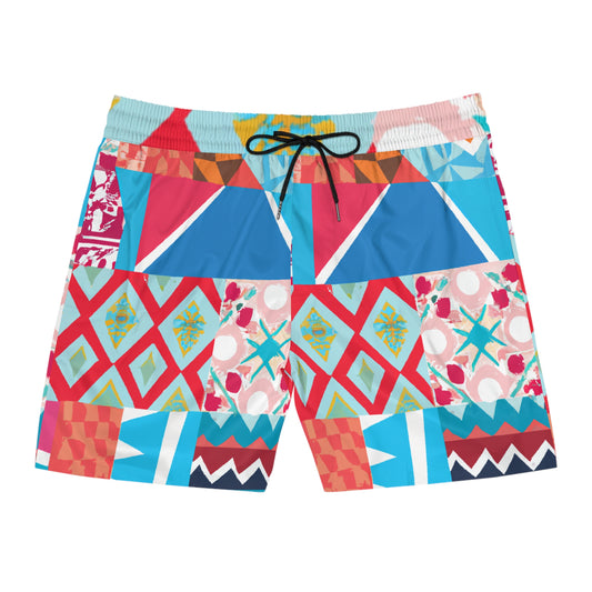 Splash'N Dazzle - Mens Mid-Length Swim Shorts