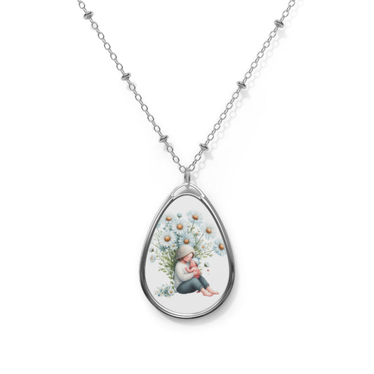 Mothers Day - Oval Necklace 09