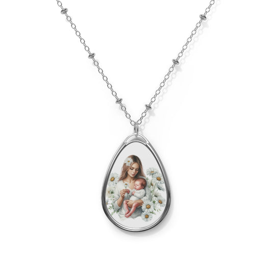 Mothers Day - Oval Necklace 16