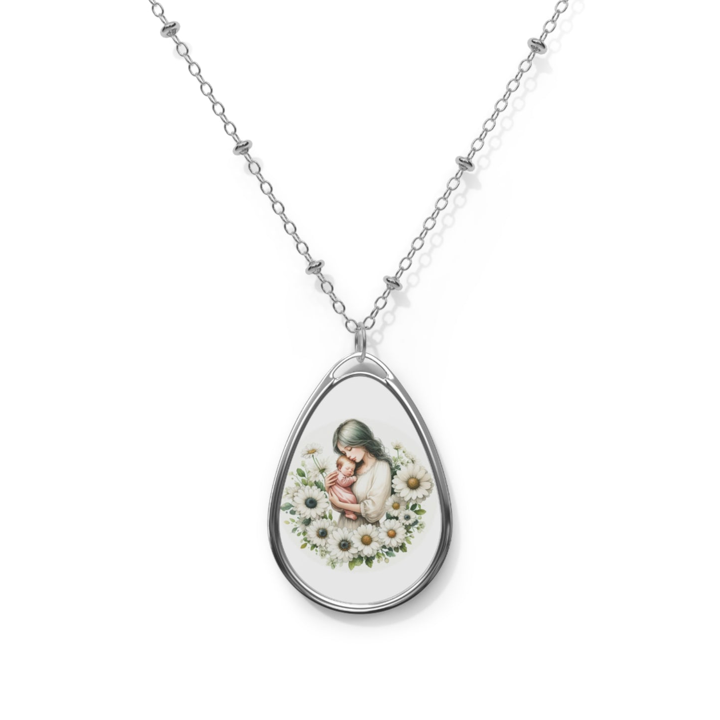 Mothers Day - Oval Necklace 12