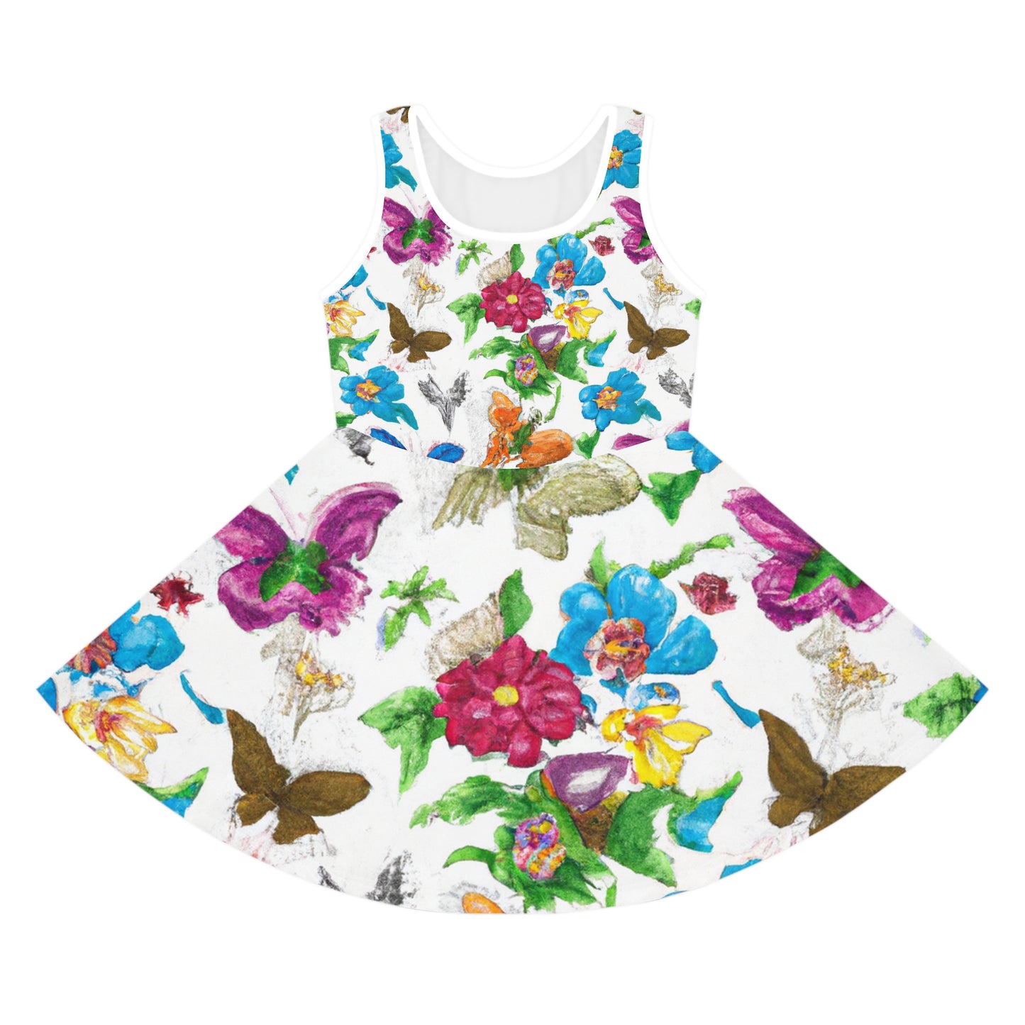 Summer Solstice Designs by Cheryl. - Girls Sleeveless Sundress