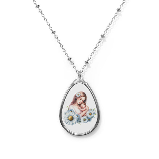 Mothers Day - Oval Necklace 13