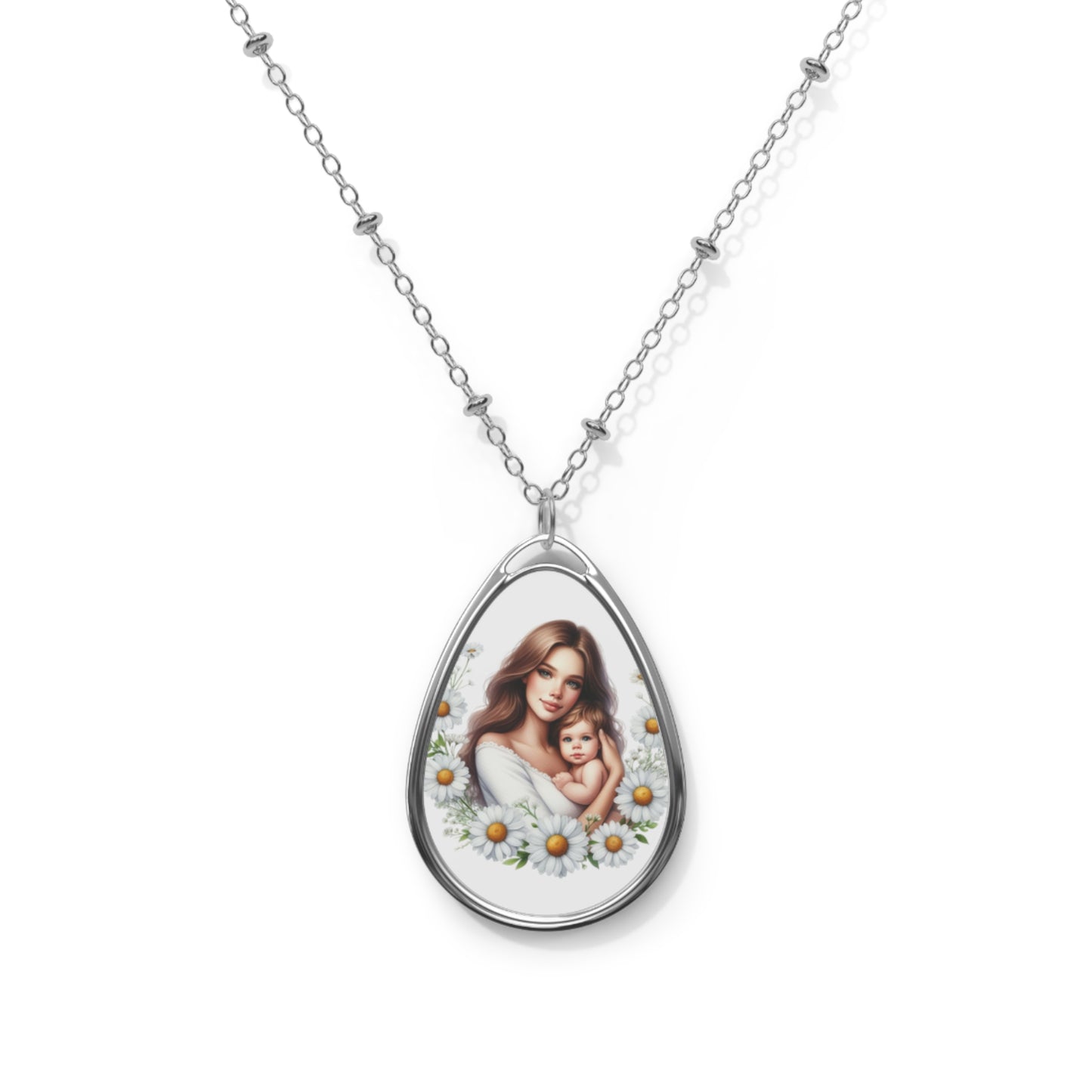 Mothers Day - Oval Necklace 03