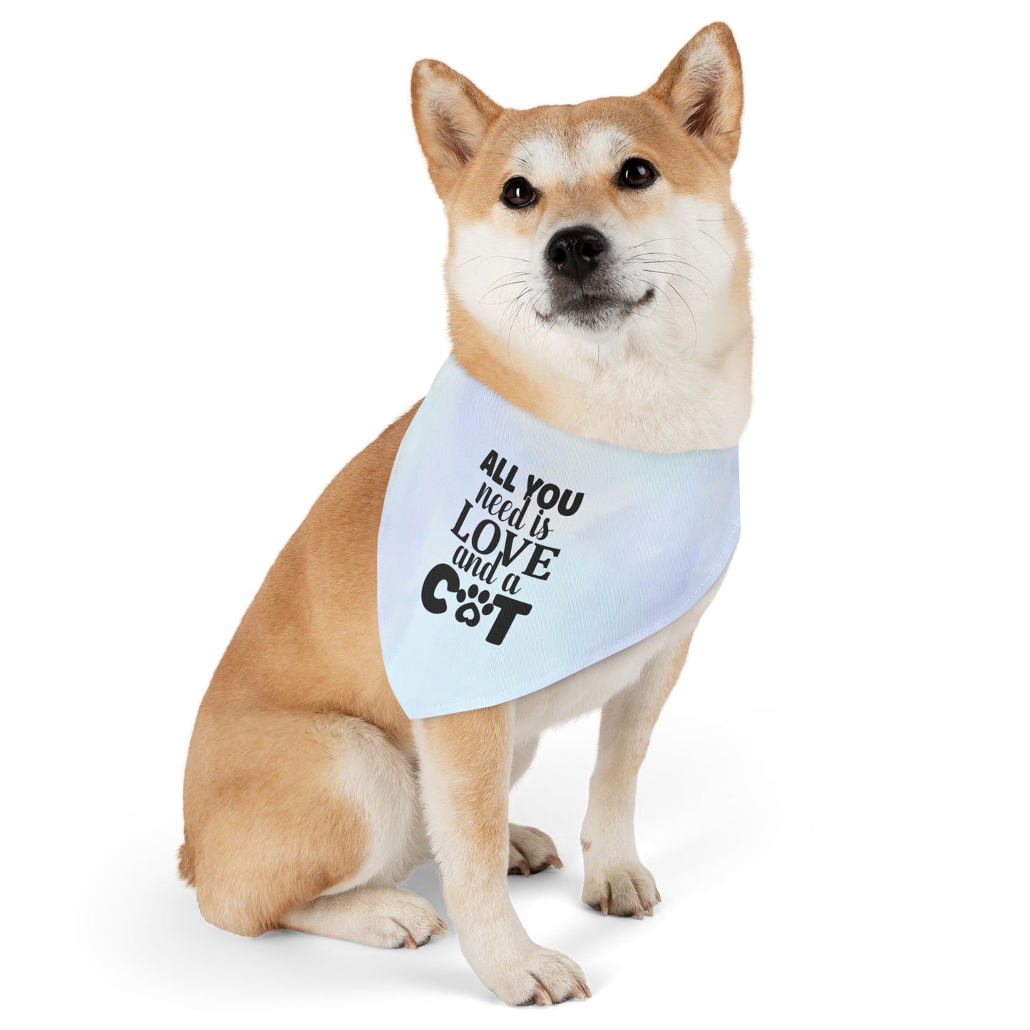 All you need is Love - Pet Bandana Collar