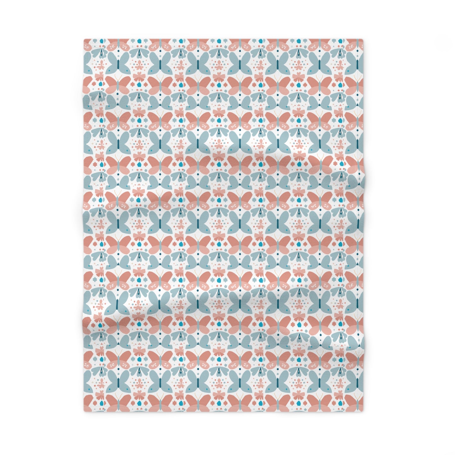 Aqua Bella - Soft Fleece Baby Blanket