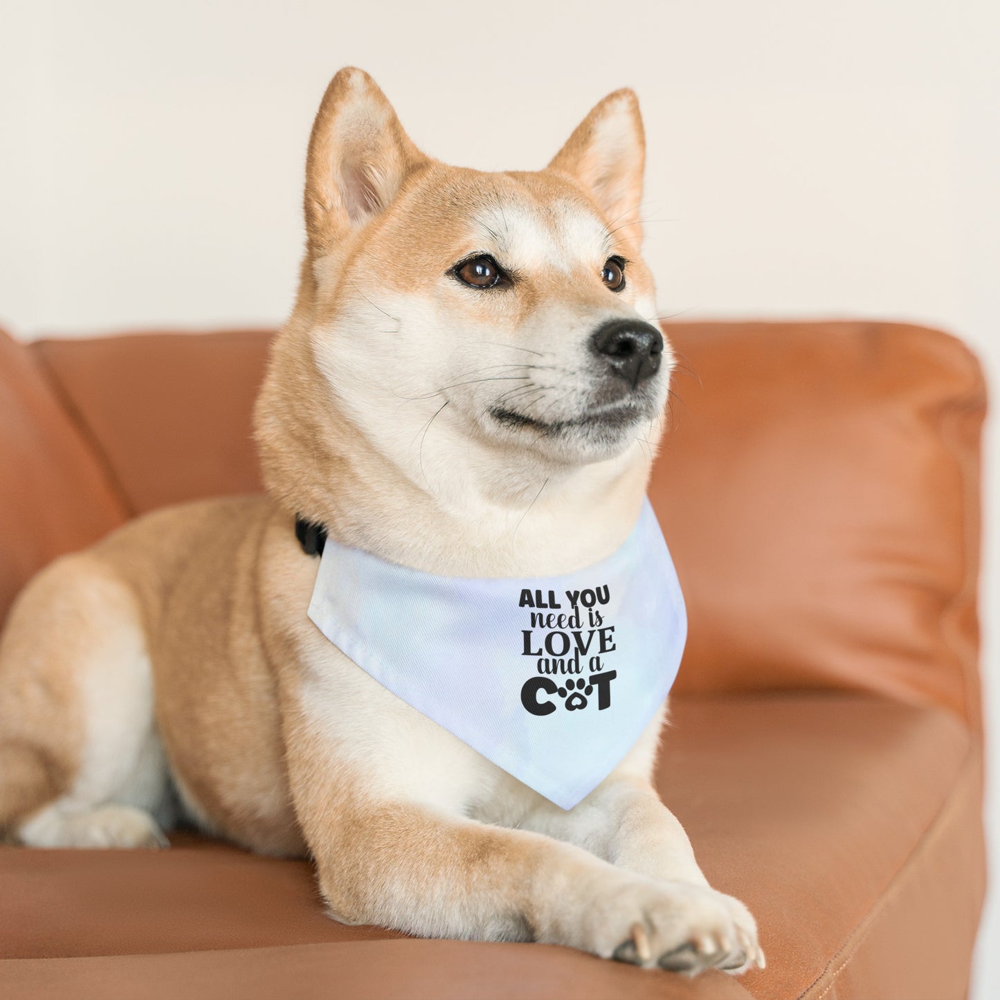 All you need is Love - Pet Bandana Collar