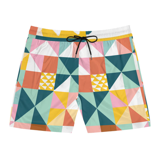 AquaFashions by Andrea - Mens Mid-Length Swim Shorts