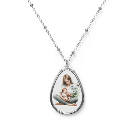 Mothers Day - Oval Necklace 11