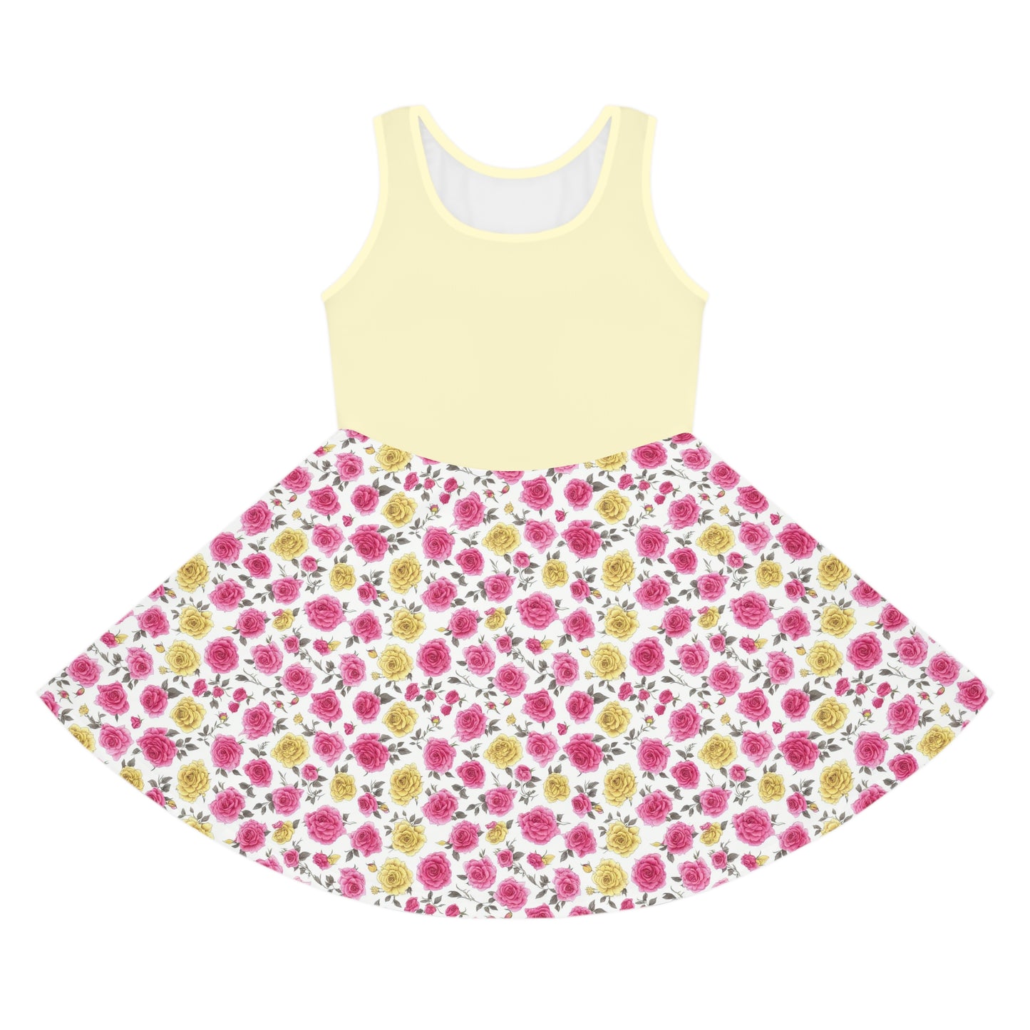 Girls' Sleeveless Sundress (AOP)