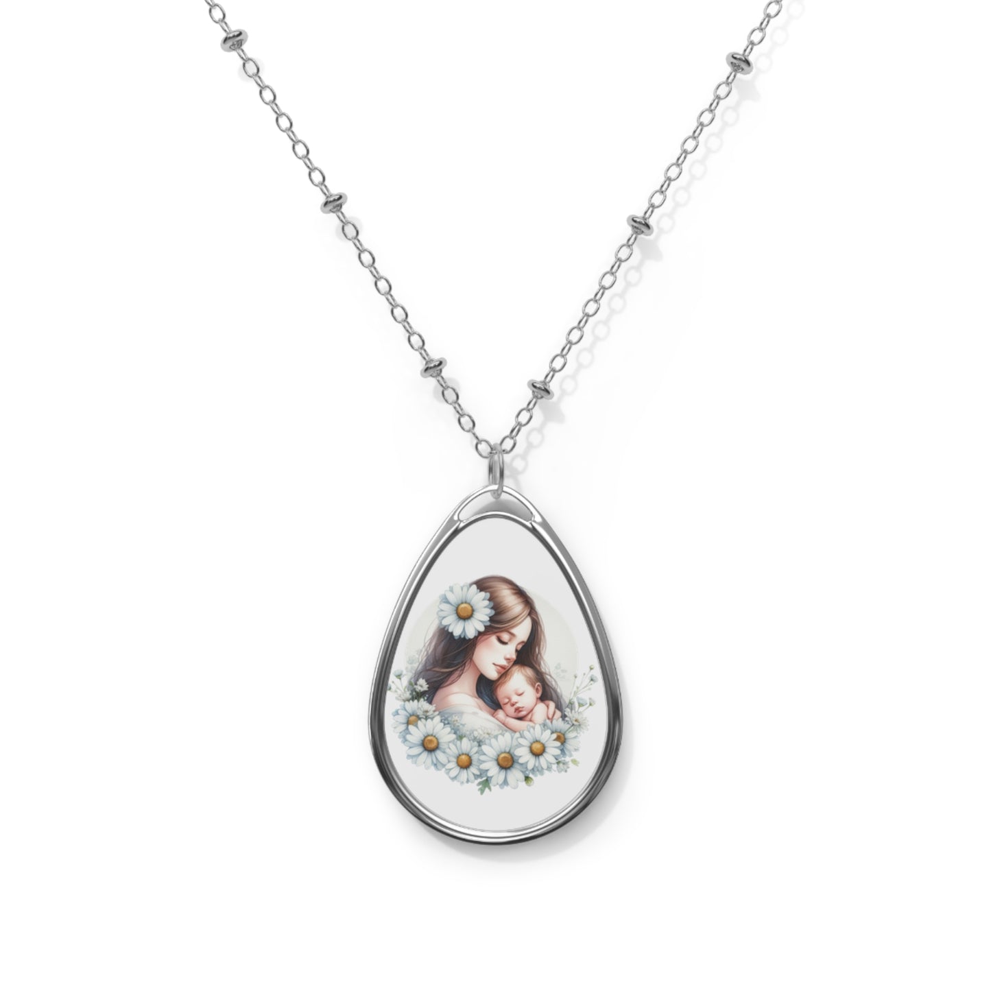 Mothers Day - Oval Necklace 14