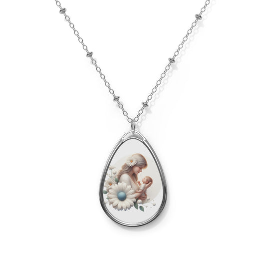 Mothers Day - Oval Necklace 08