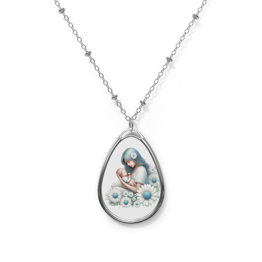 Mothers Day - Oval Necklace 06