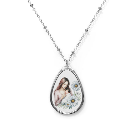 Mothers Day - Oval Necklace 15