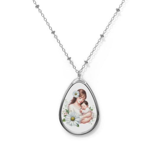 Mothers Day - Oval Necklace 01