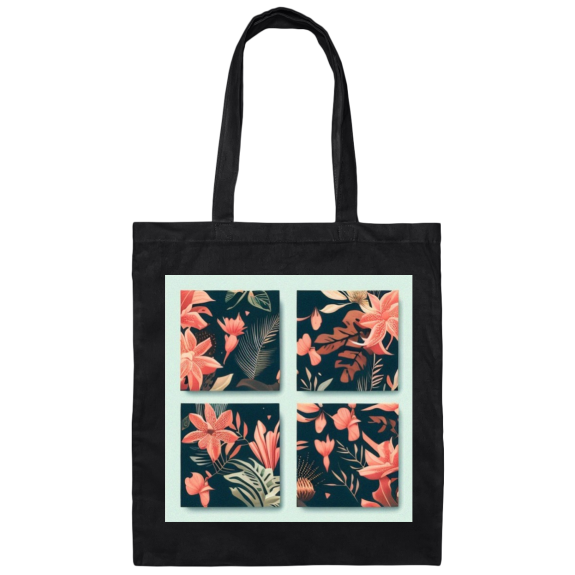 Flower Window - Canvas Tote Bag