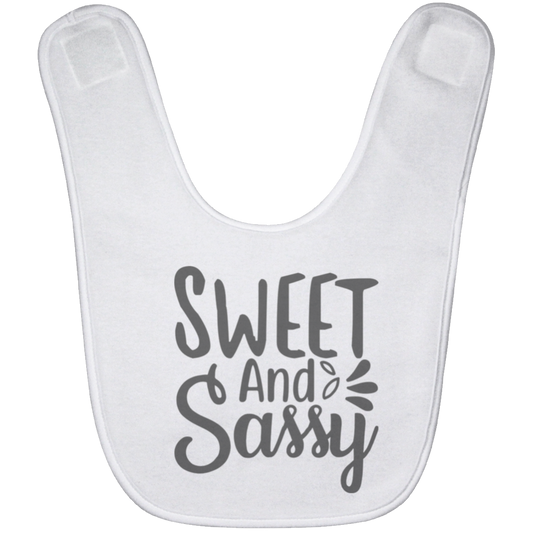 Sweet And Sassy Baby Bib