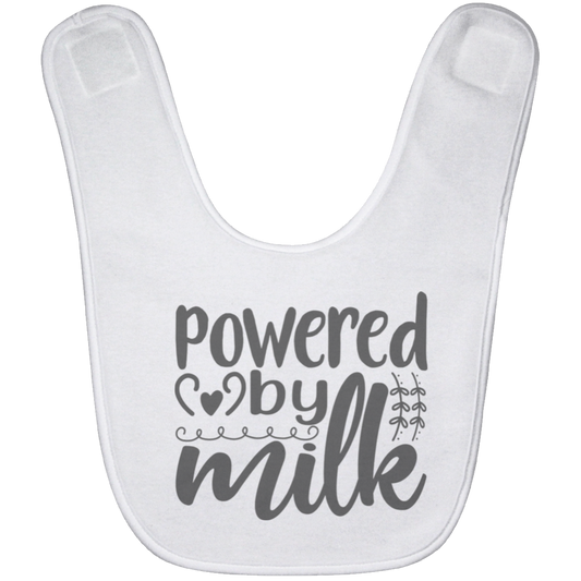 Powered By Milk Baby Bib