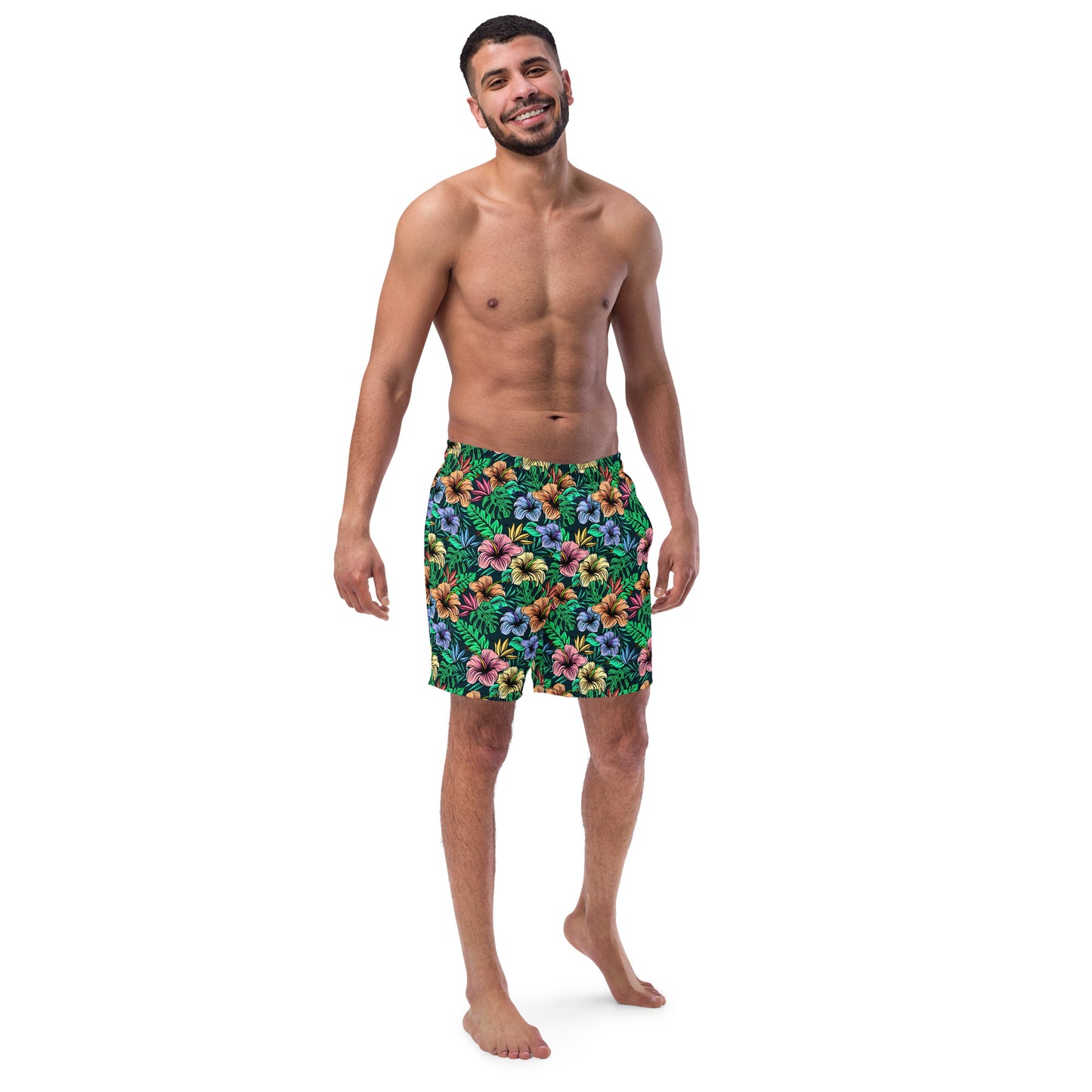 Hibiscus Dream - Mens Swim Shorts