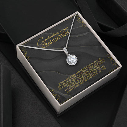 Eternal Hope Necklace - Congratulations On Your Graduation, Your Hard Work