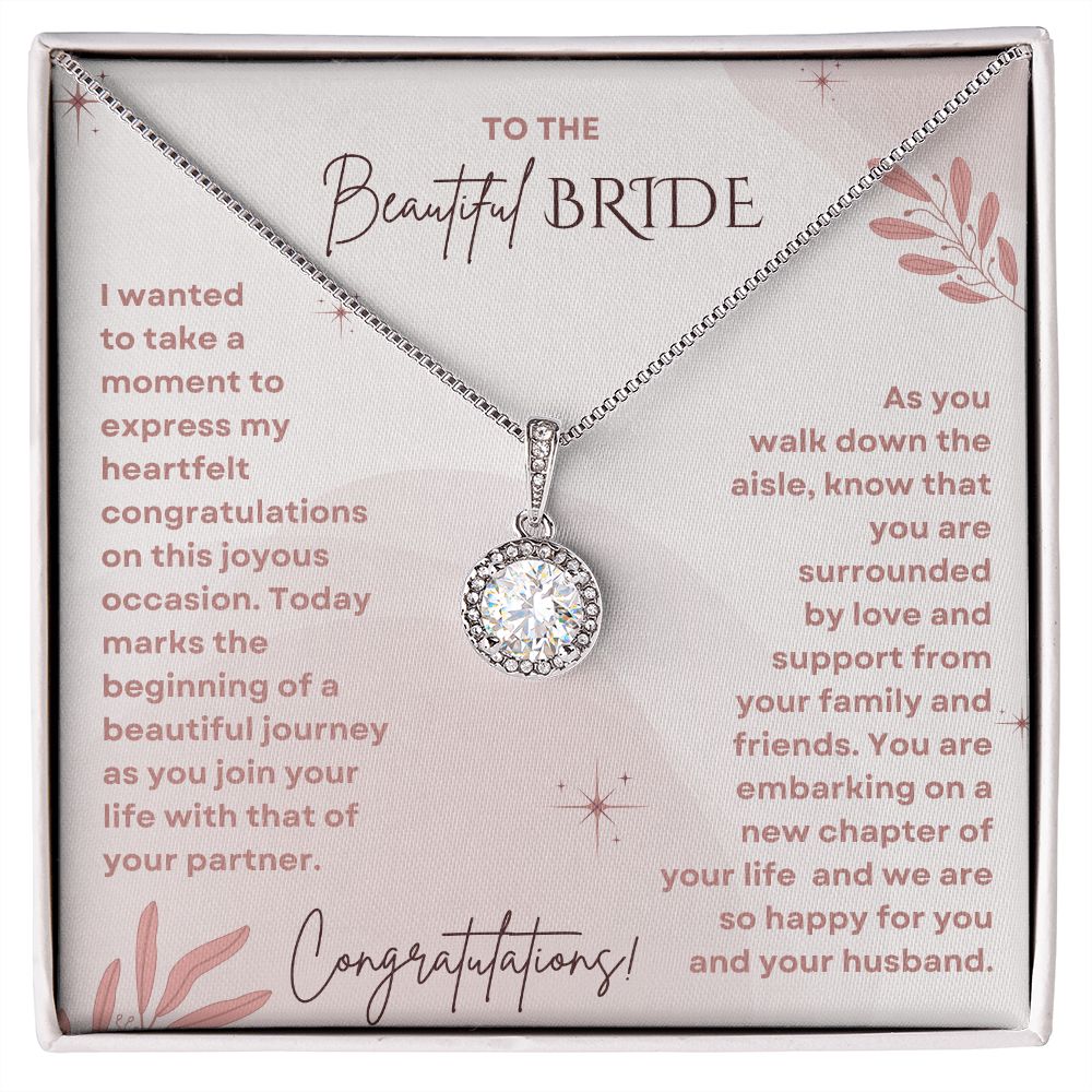 Eternal Hope Necklace - To The Beautiful Bride, Congratulations