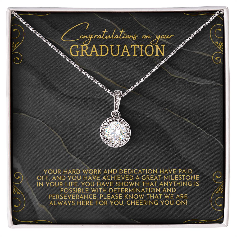 Eternal Hope Necklace - Congratulations On Your Graduation, Your Hard Work