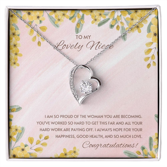 Forever Love Necklace - To My Lovely Niece